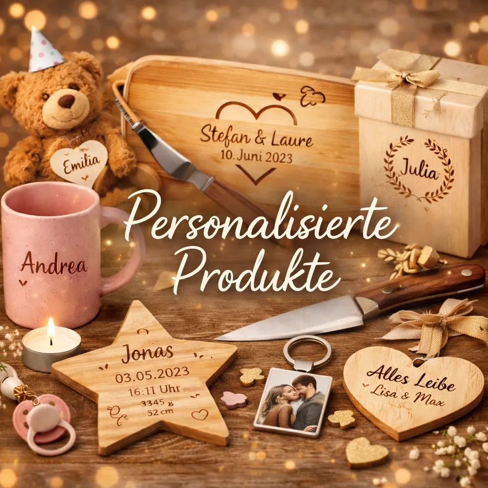 Personalisierte Produkte 